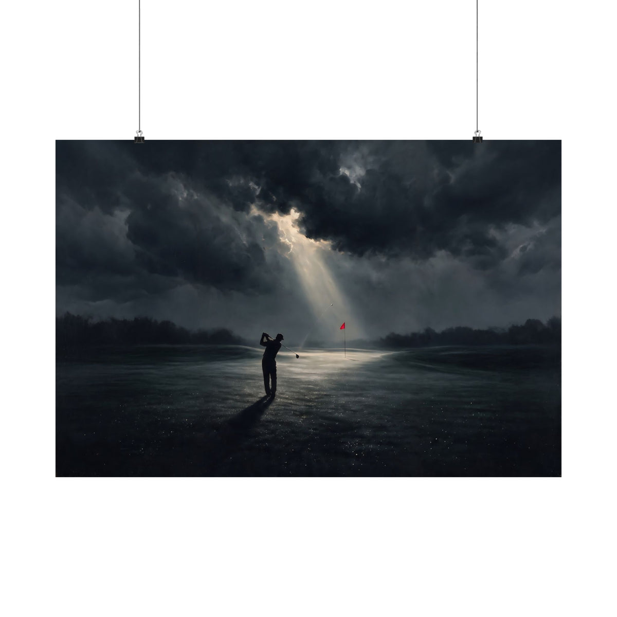 Dawn Patrol - Golf Art | Matte Poster (Landscape)