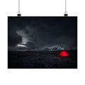 Red Tent - Wall Art Above Bed | Matte Poster (Landscape)