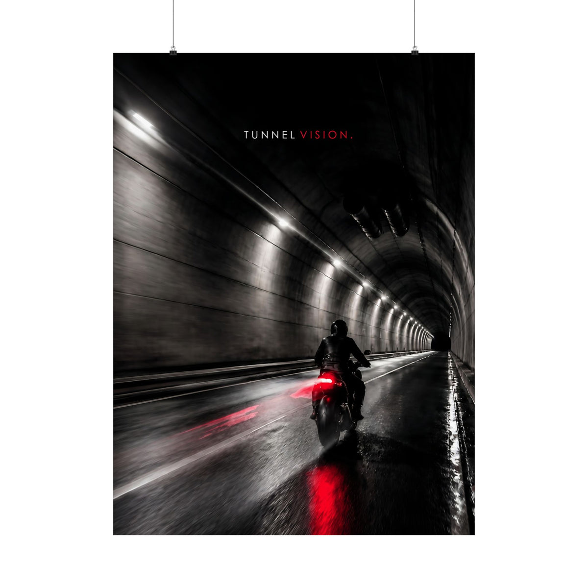 Tunnel Vision - Car Wall Art | Matte Poster