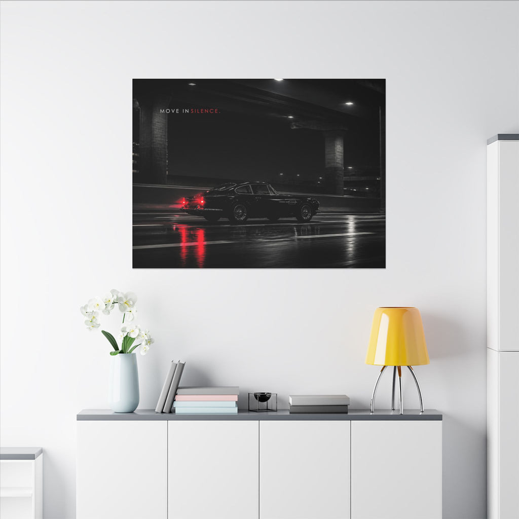Move in Silence - Car Wall Art | Canvas (Landscape)