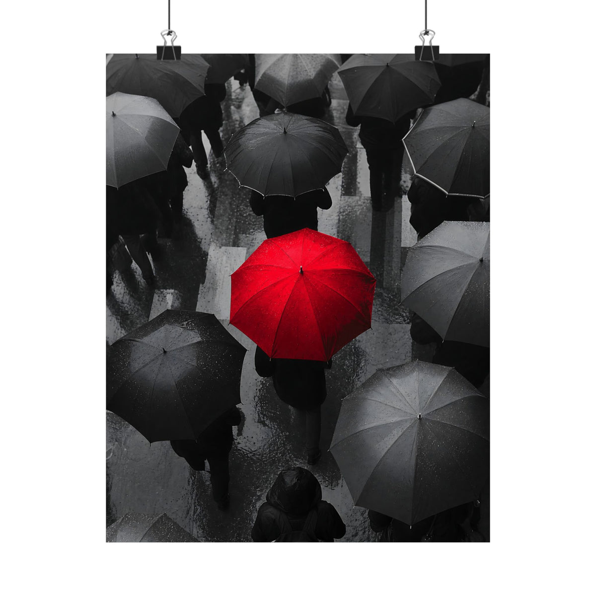 One in the Crowd - Office Wall Art | Matte Poster
