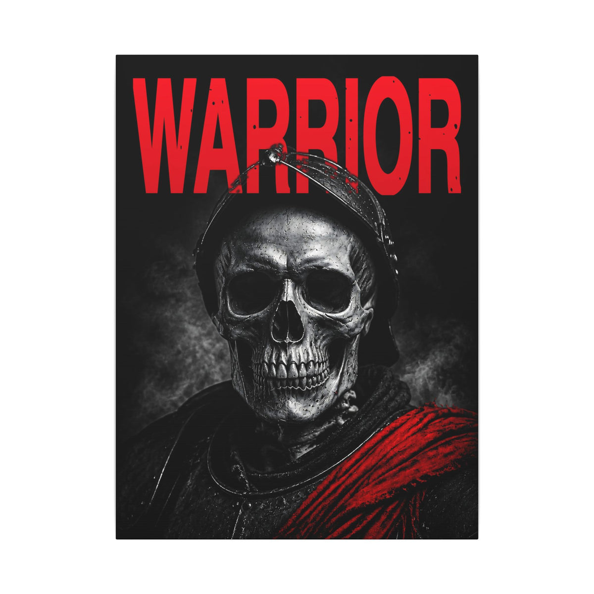 Warrior - Skull Painting | Canvas