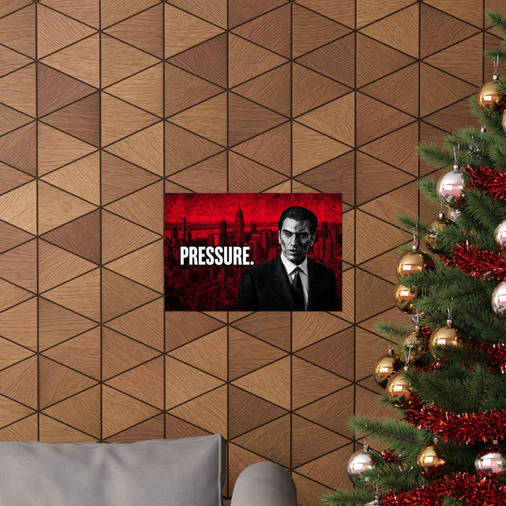 Pressure - Office Wall Art | Matte Poster (Landscape)