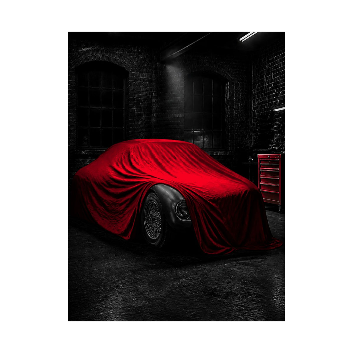 The Project - Car Cover Wall Art | Matte Poster