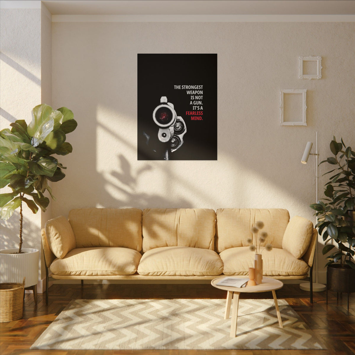 A Fearless Mind - Mindset Wall Art | Canvas