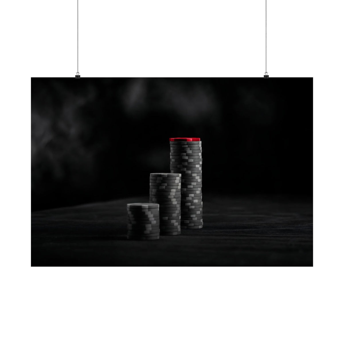 The Chip on Top - Business Office Wall Art | Matte Poster (Landscape)