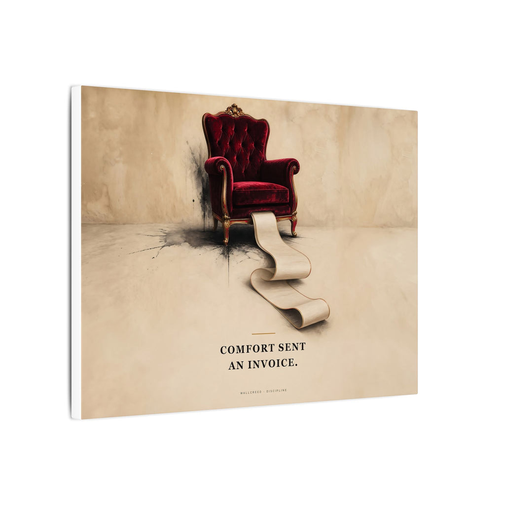 Comfort Sent an Invoice - Funny Wall Art | Canvas (Landscape)