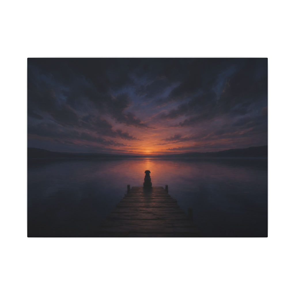 The Wait - Bedroom Wall Art | Canvas (Landscape)