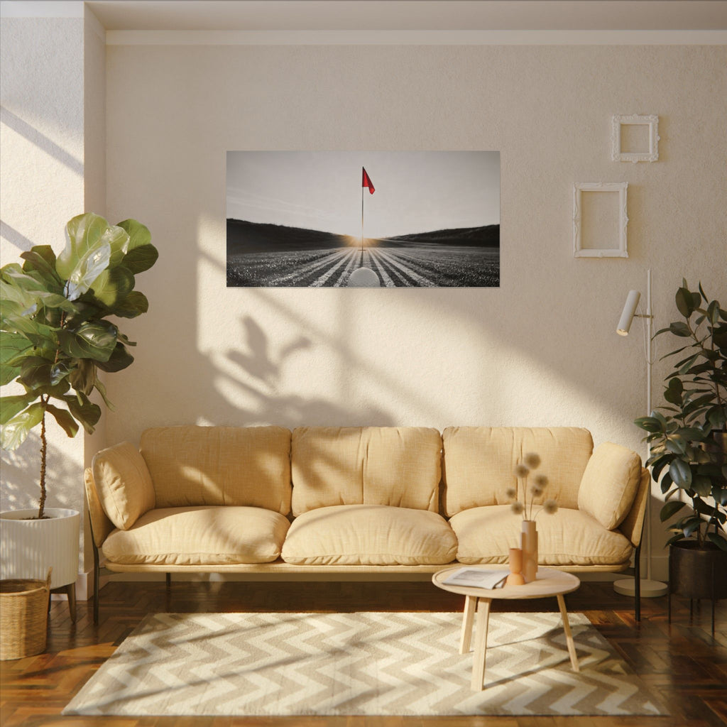 Dead Aim - Golf Wall Decor | Canvas (Panoramic)