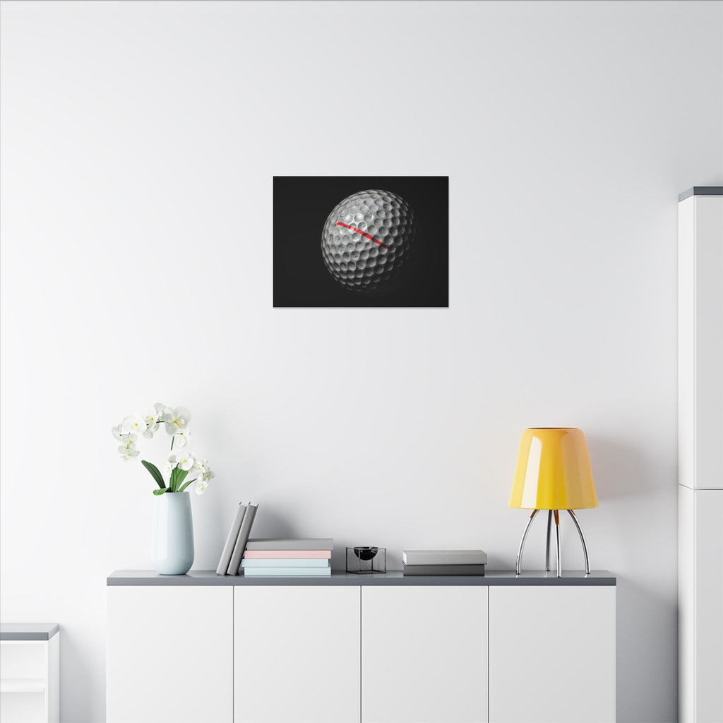 Still in Play - Golf Artwork | Canvas (Landscape)