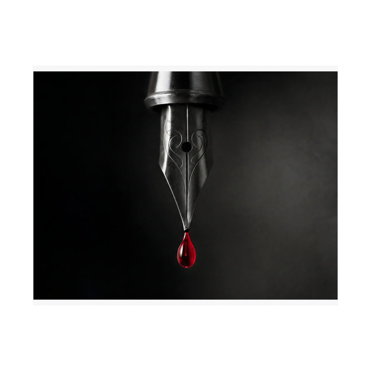 The First Drop - Professional Office Art | Matte Poster (Landscape)
