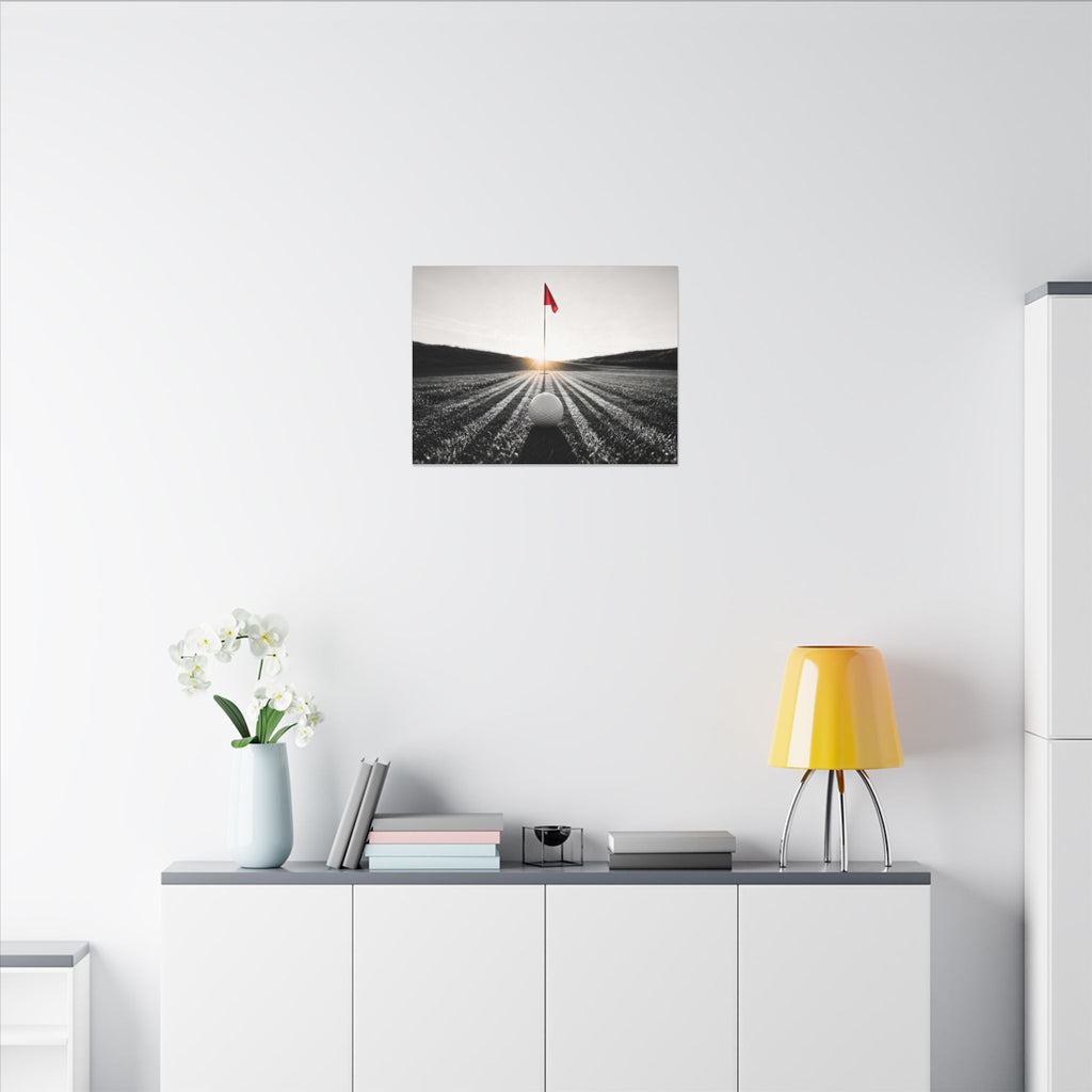 Dead Aim - Golf Wall Decor | Canvas (Landscape)