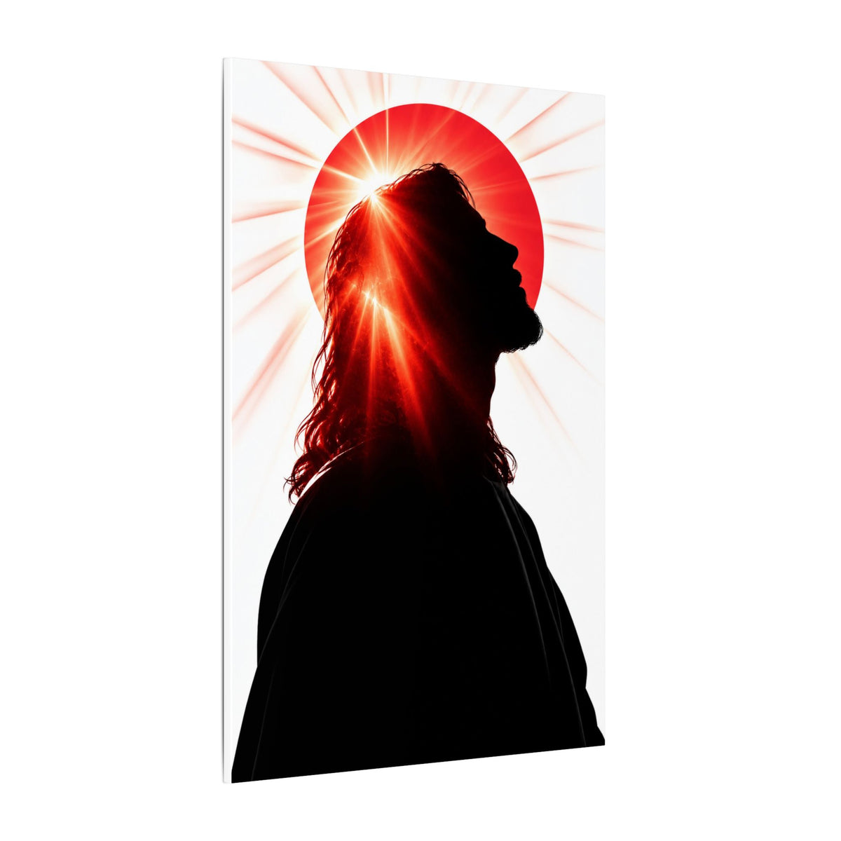 Jesus Silhouette - Christian Wall Art | Canvas
