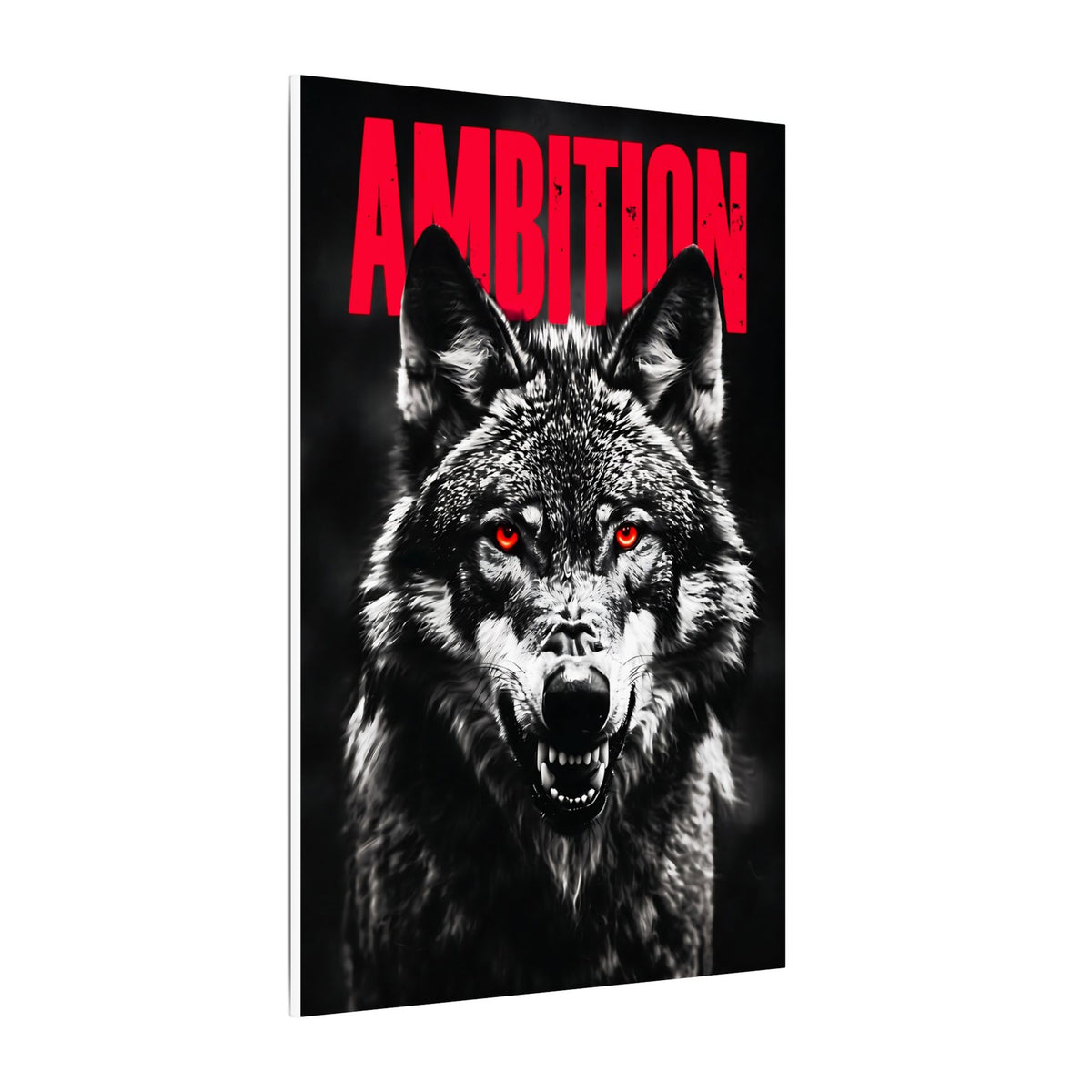 Ambition - Wolf Wall Art | Canvas