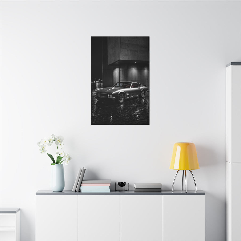 Midnight Grand Tourer - Vintage Car Wall Art | Canvas