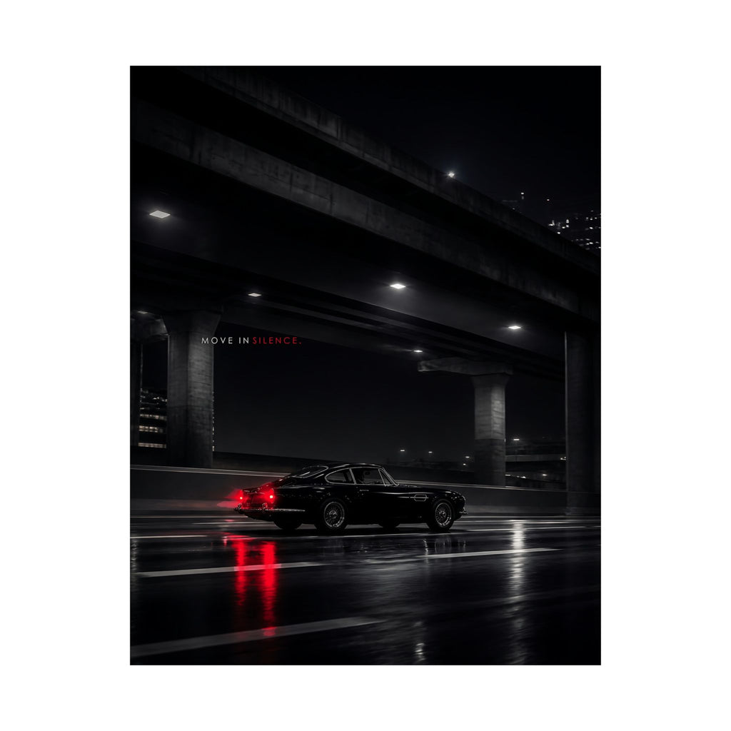 Move in Silence - Car Wall Art | Matte Poster