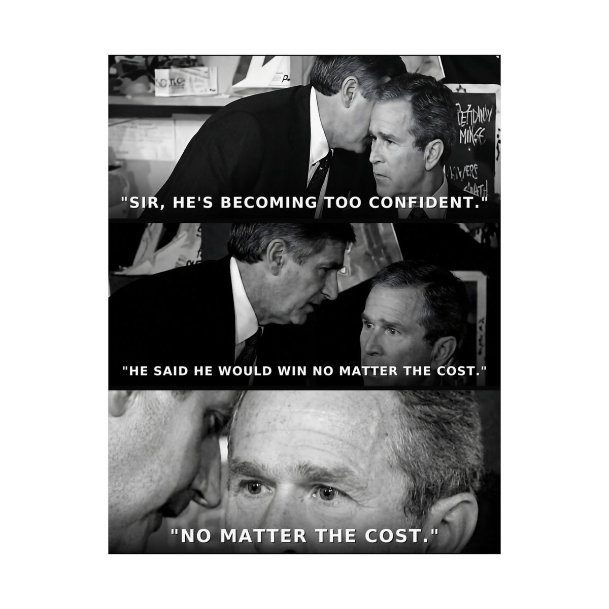 No Matter the Cost - Motivational Wall Art | Matte Poster