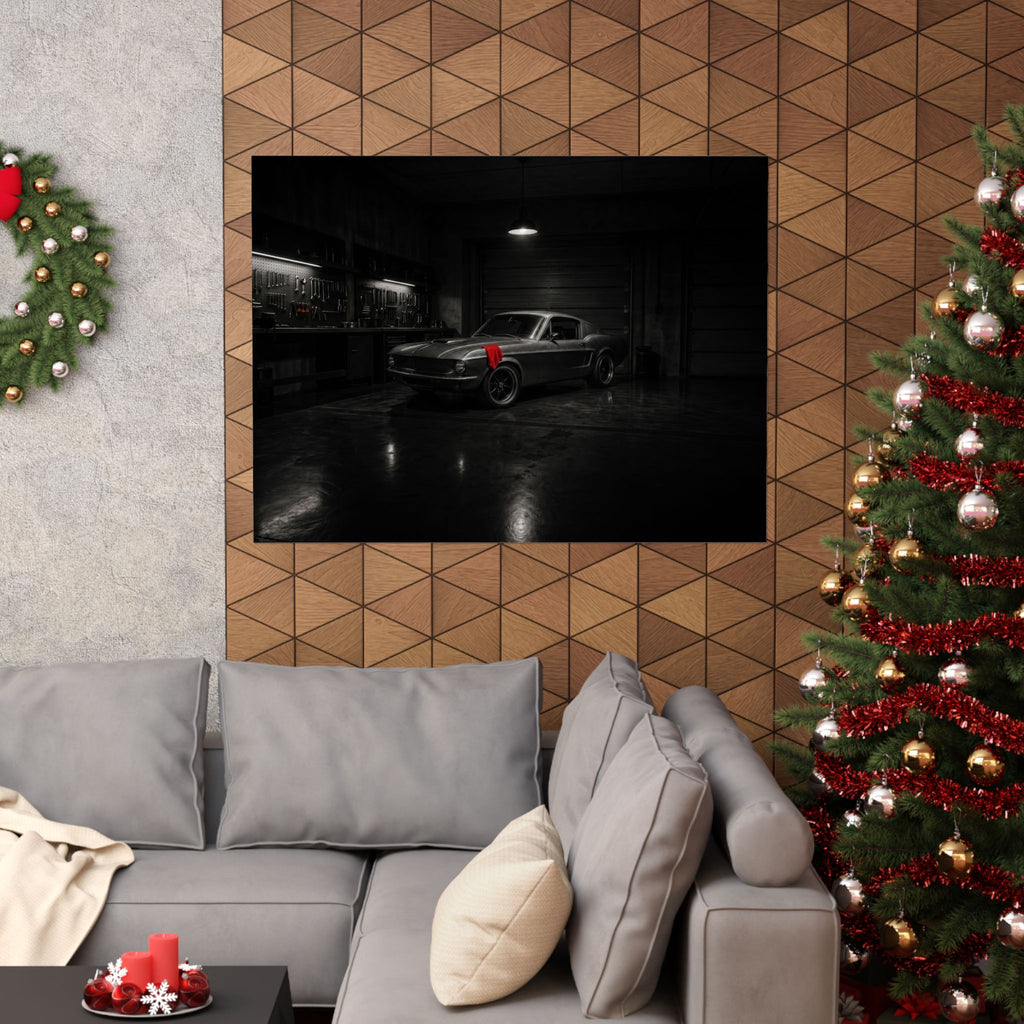 Private Sanctuary - Garage Wall Art | Matte Poster (Landscape)