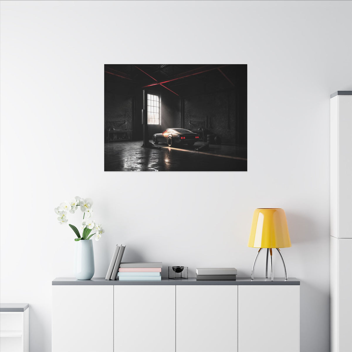 Collector Morning - Garage Wall Art | Canvas (Landscape)