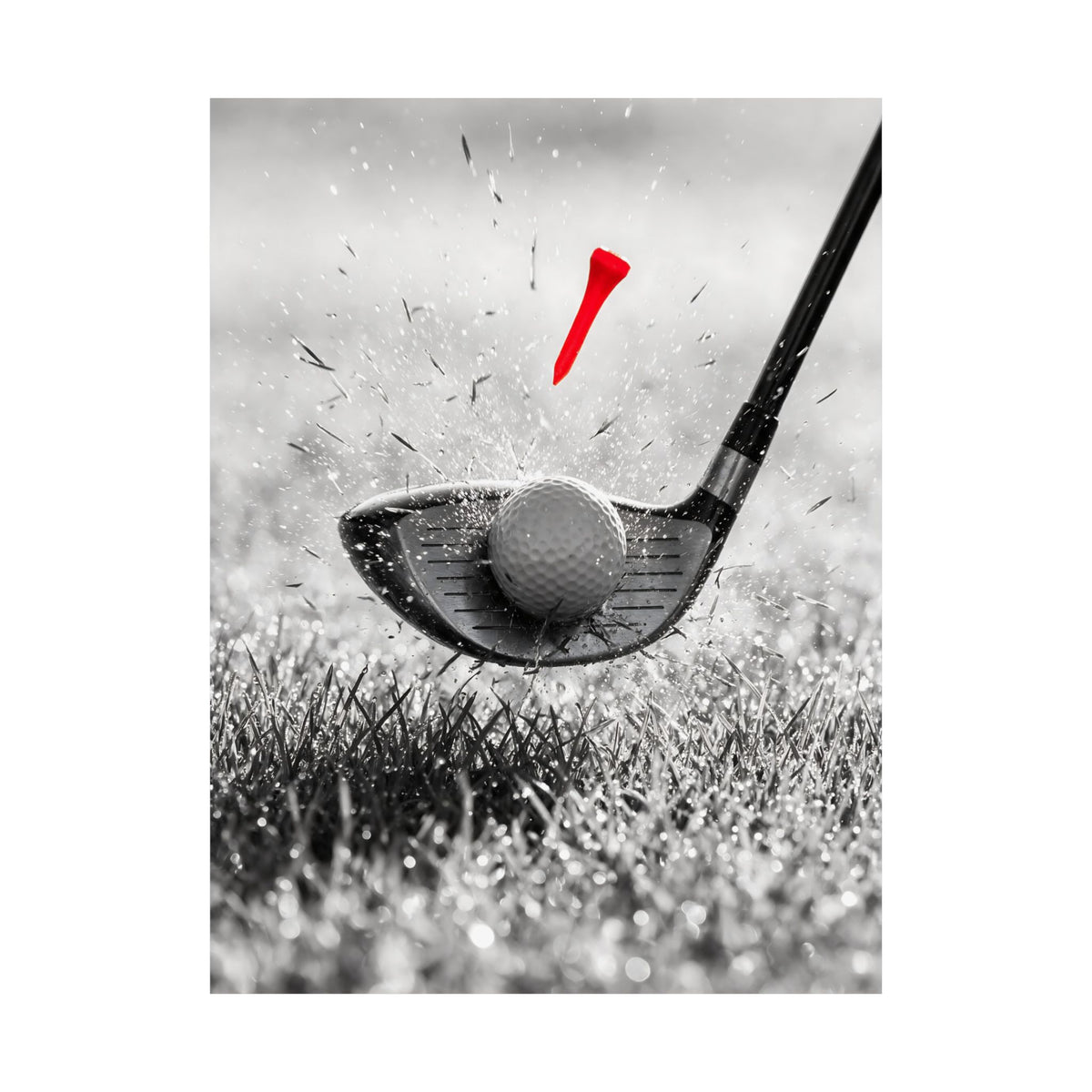 Pure Contact - Golf Prints | Matte Poster