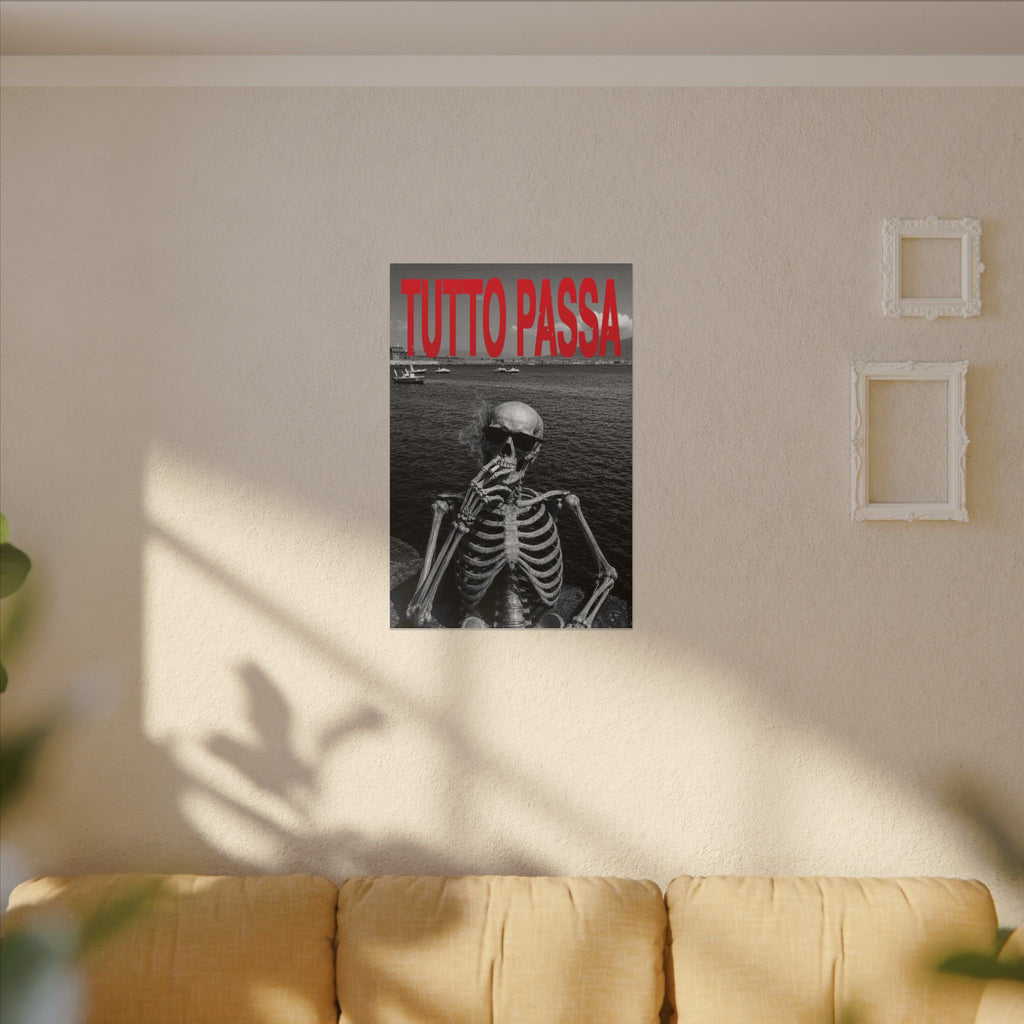 Tutto Passa - Skeleton Painting | Canvas