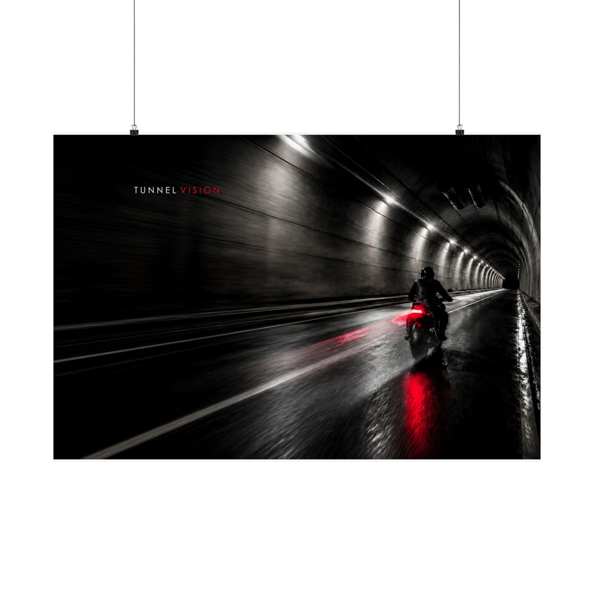 Tunnel Vision - Car Wall Art | Matte Poster (Landscape)