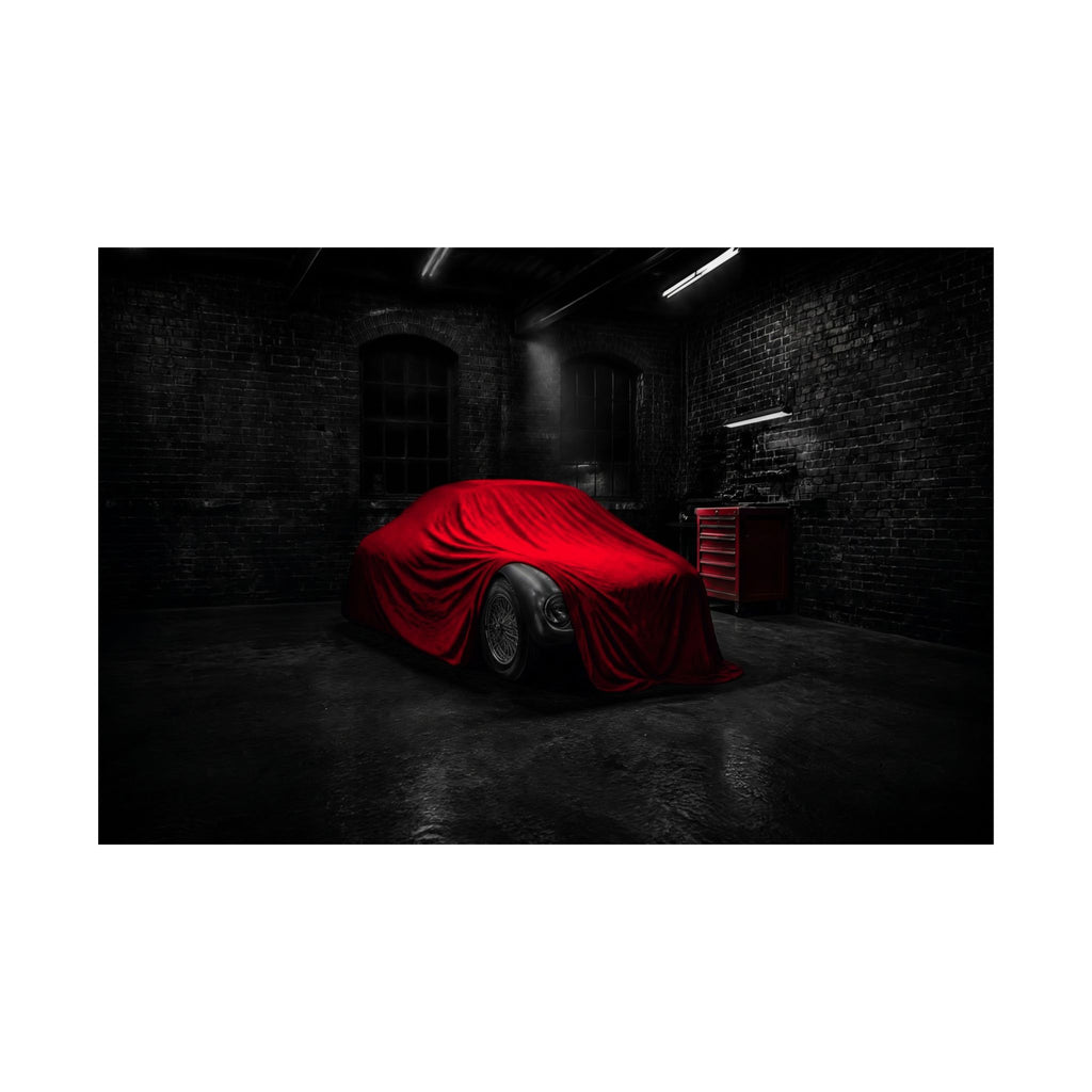 The Project - Car Cover Wall Art | Matte Poster (Landscape)