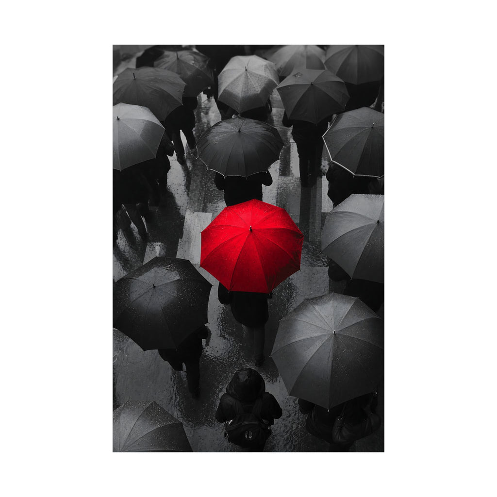 One in the Crowd - Office Wall Art | Matte Poster