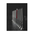 One Candle Lit - Dining Room Wall Art | Canvas