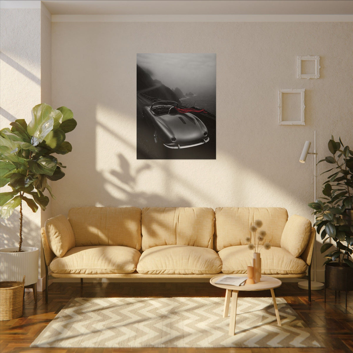 Coastal Roadster - Classic Car Wall Art | Canvas