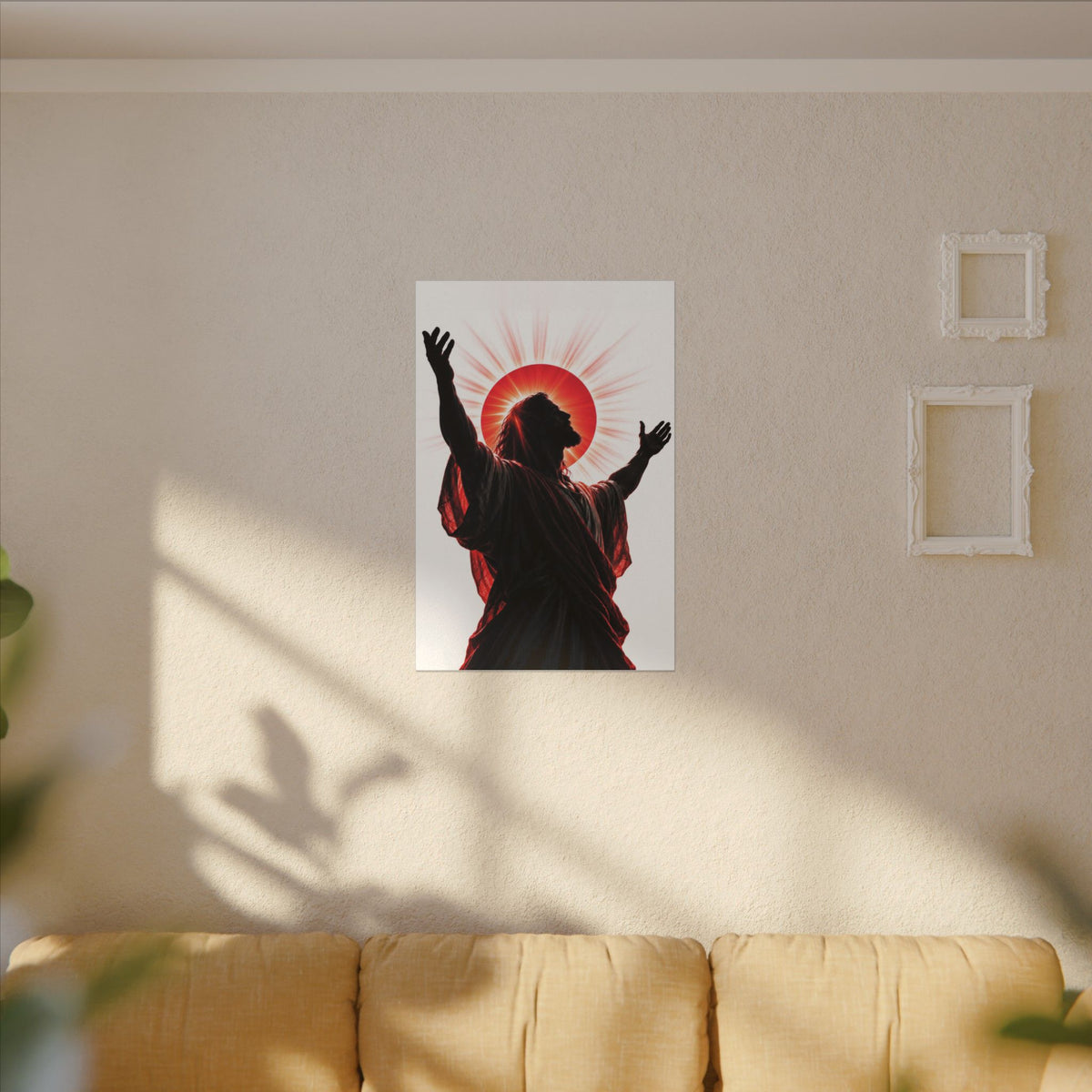 Red Sun Victory - Christian Wall Art | Canvas