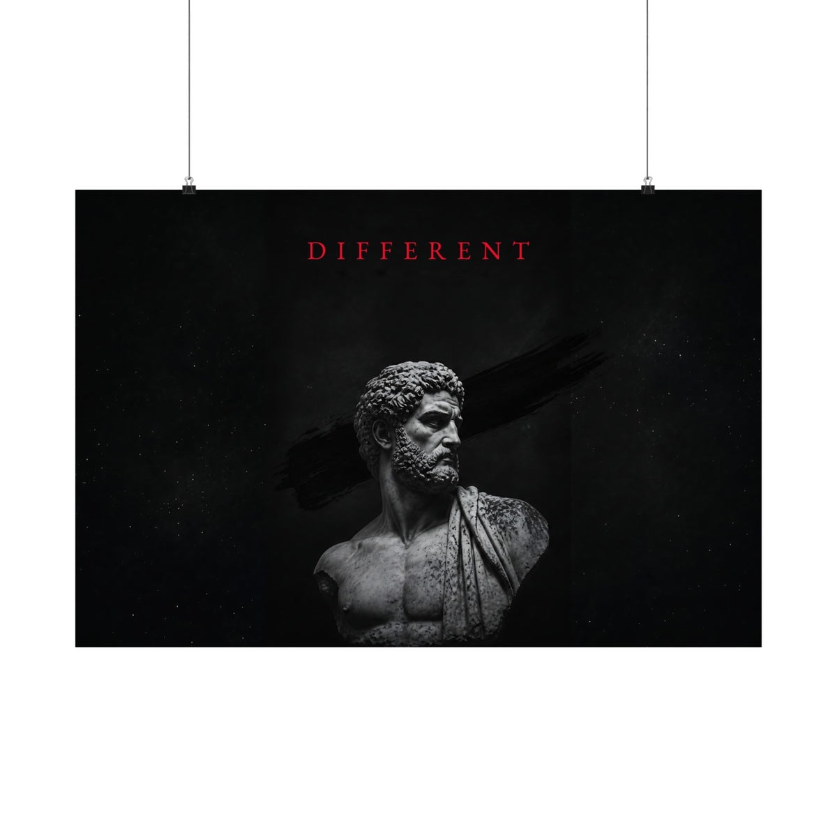 Different - Dark Wall Art | Matte Poster (Landscape)