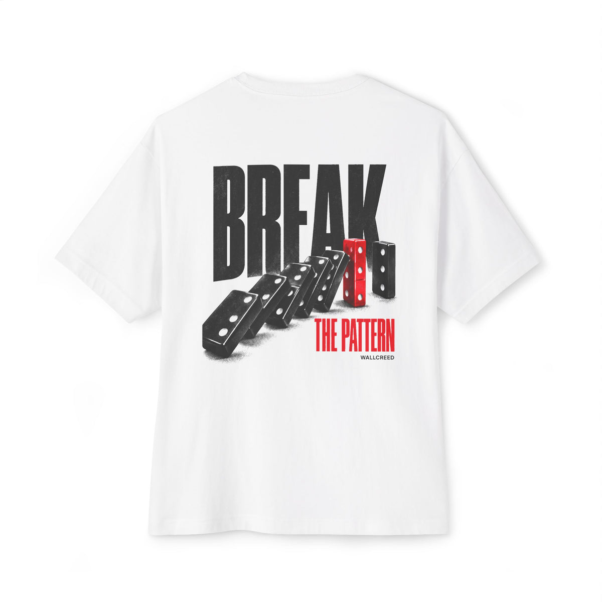 Break the Pattern | Heavyweight Tee (Back Print)