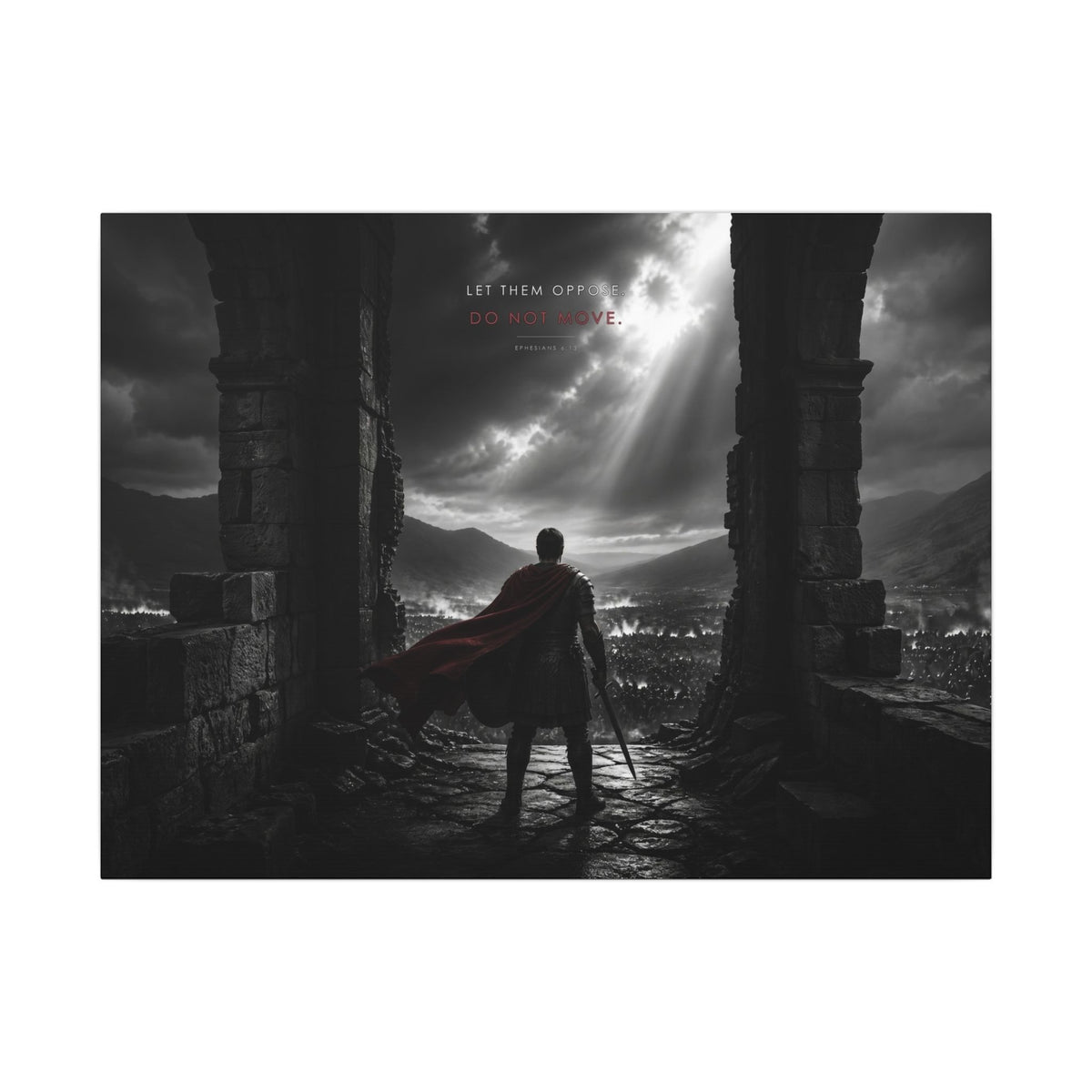Stand Firm - Armor of God Wall Art | Canvas (Landscape)