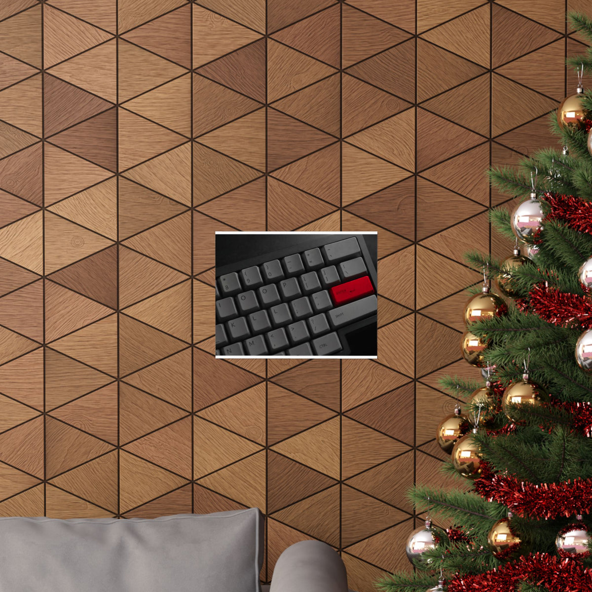 Press Enter - Office Artwork | Matte Poster (Landscape)