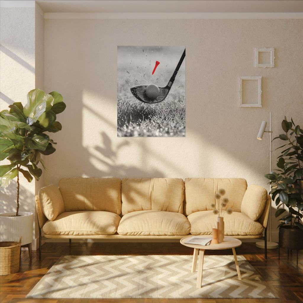 Pure Contact - Golf Prints | Canvas