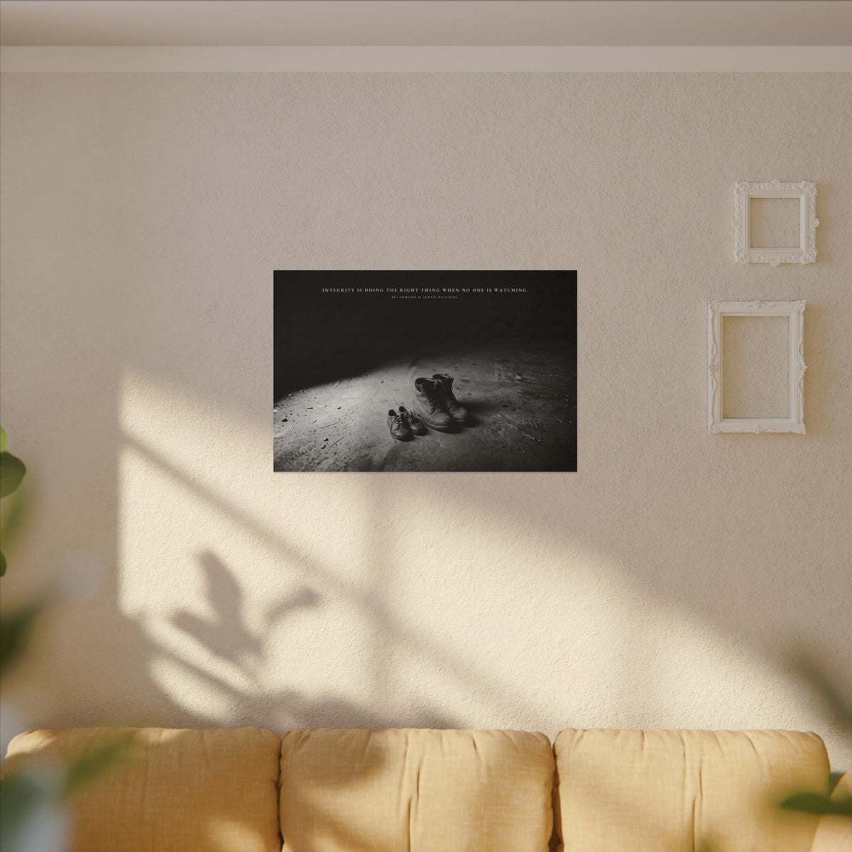 Integrity Is Doing the Right Thing When No One Is Watching - Wall Art | Canvas (Landscape)