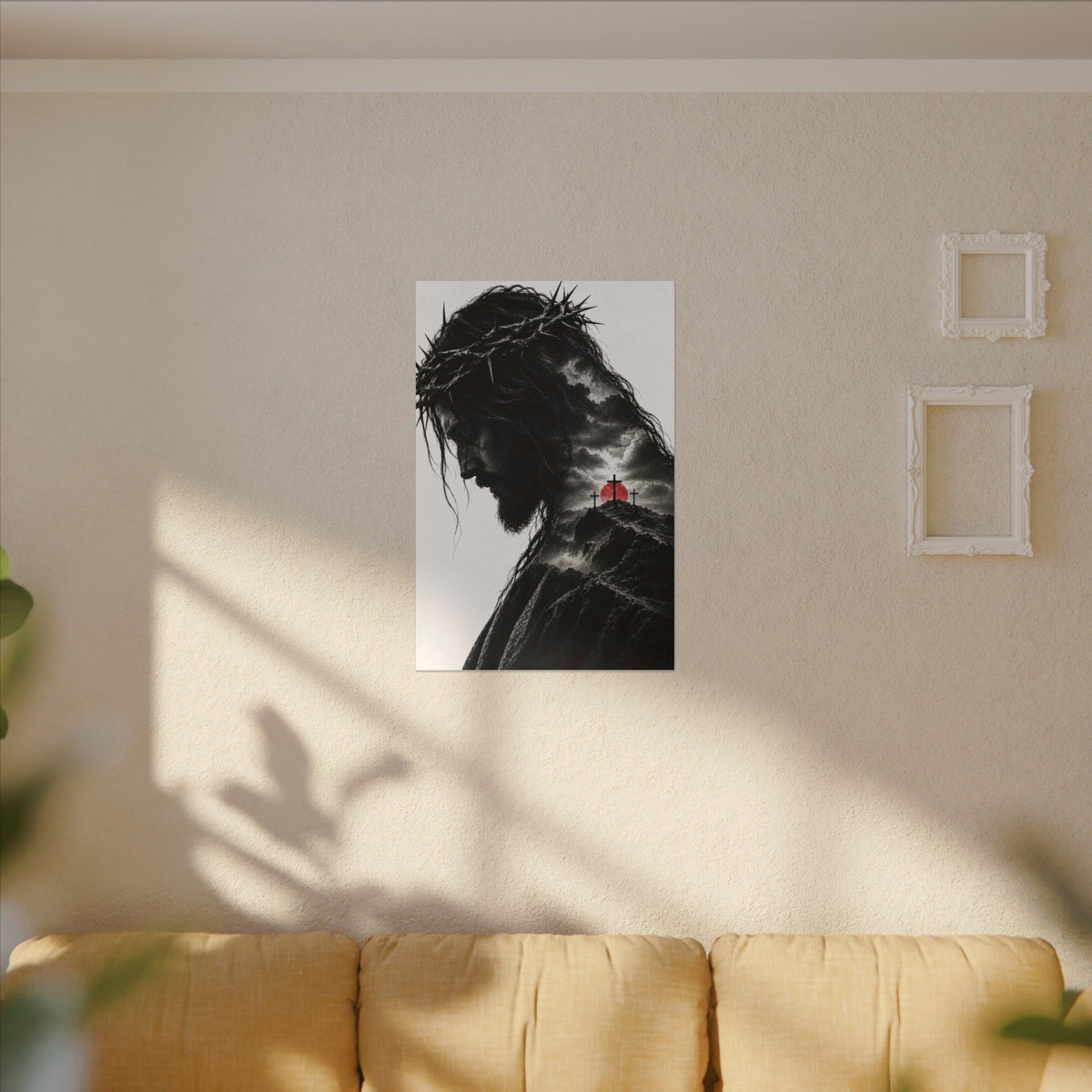 Three Crosses - Christian Wall Art | Canvas