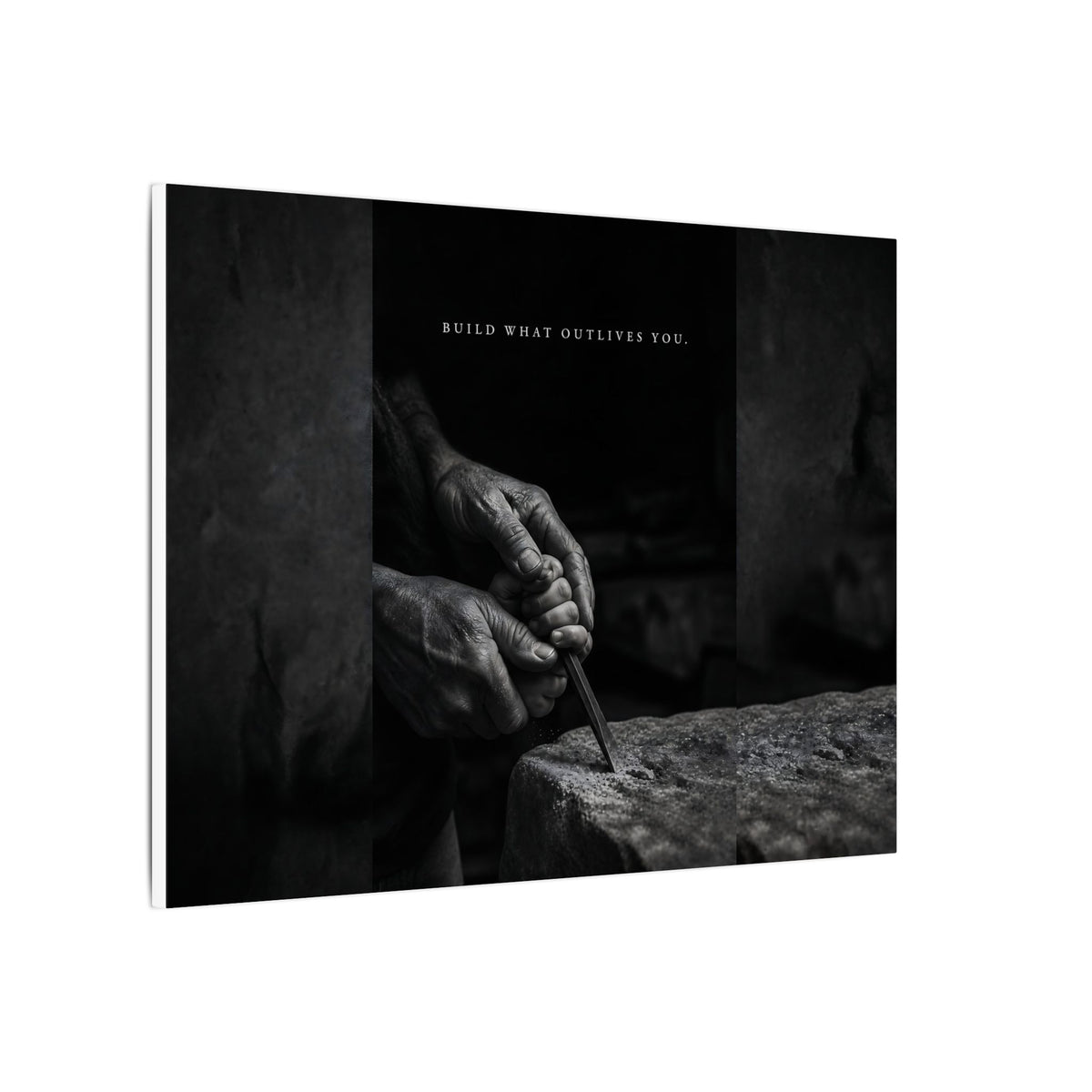 Build What Outlives You - Motivational Posters | Canvas (Landscape)