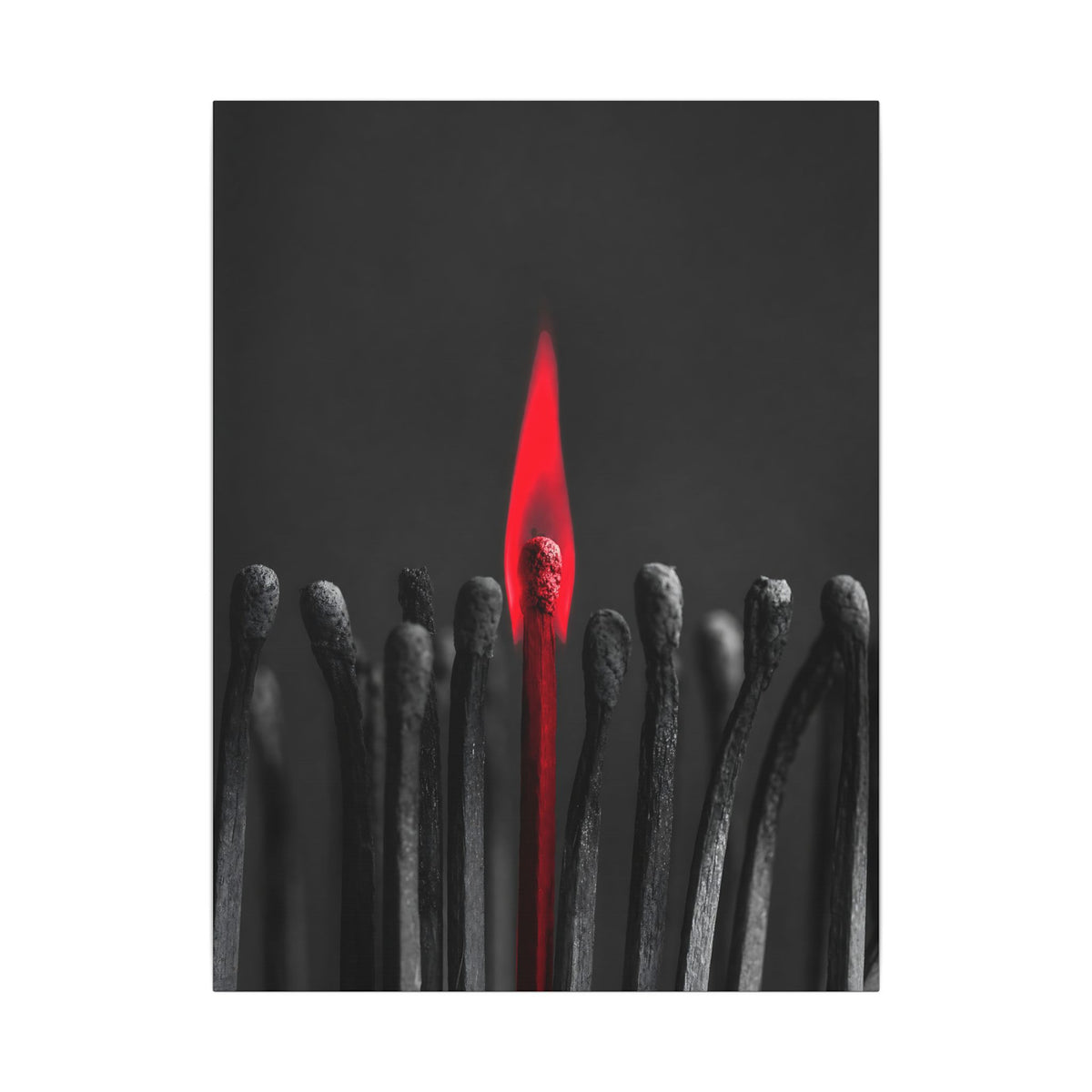 The One Still Burning - Office Wall Art For Men | Canvas