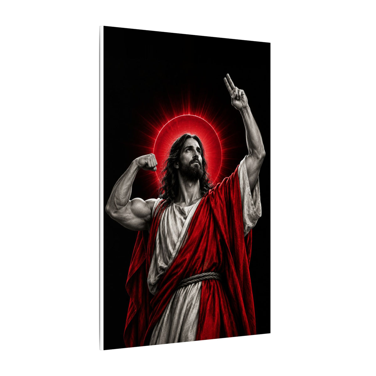 Faith and Iron - Gym Wall Art | Canvas