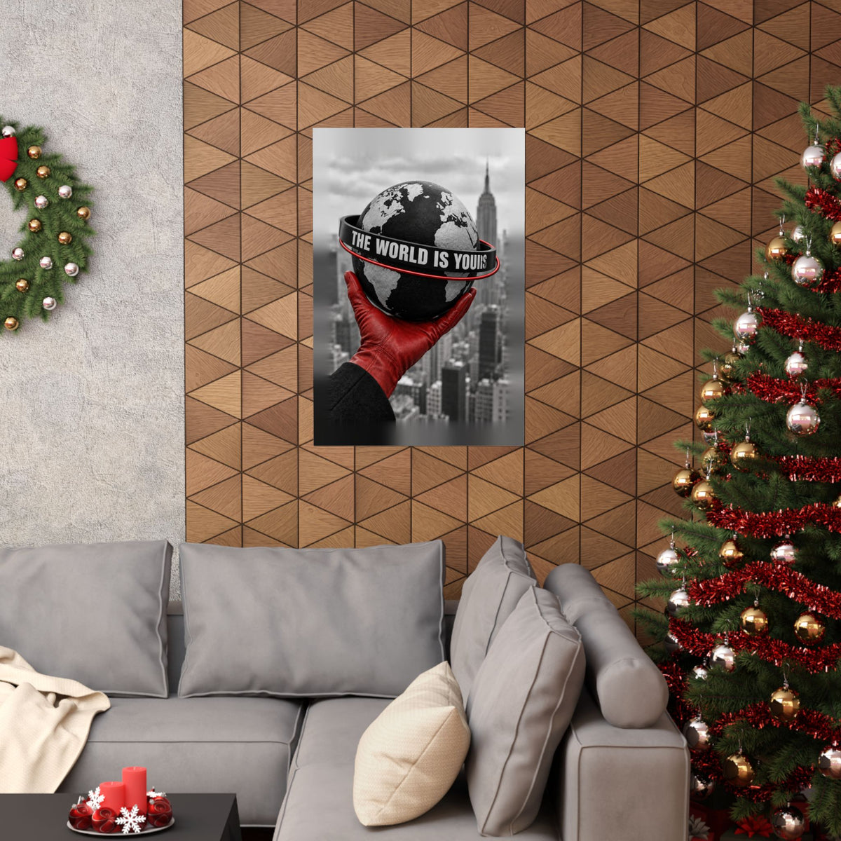 The World Is Yours - Money Wall Art | Matte Poster