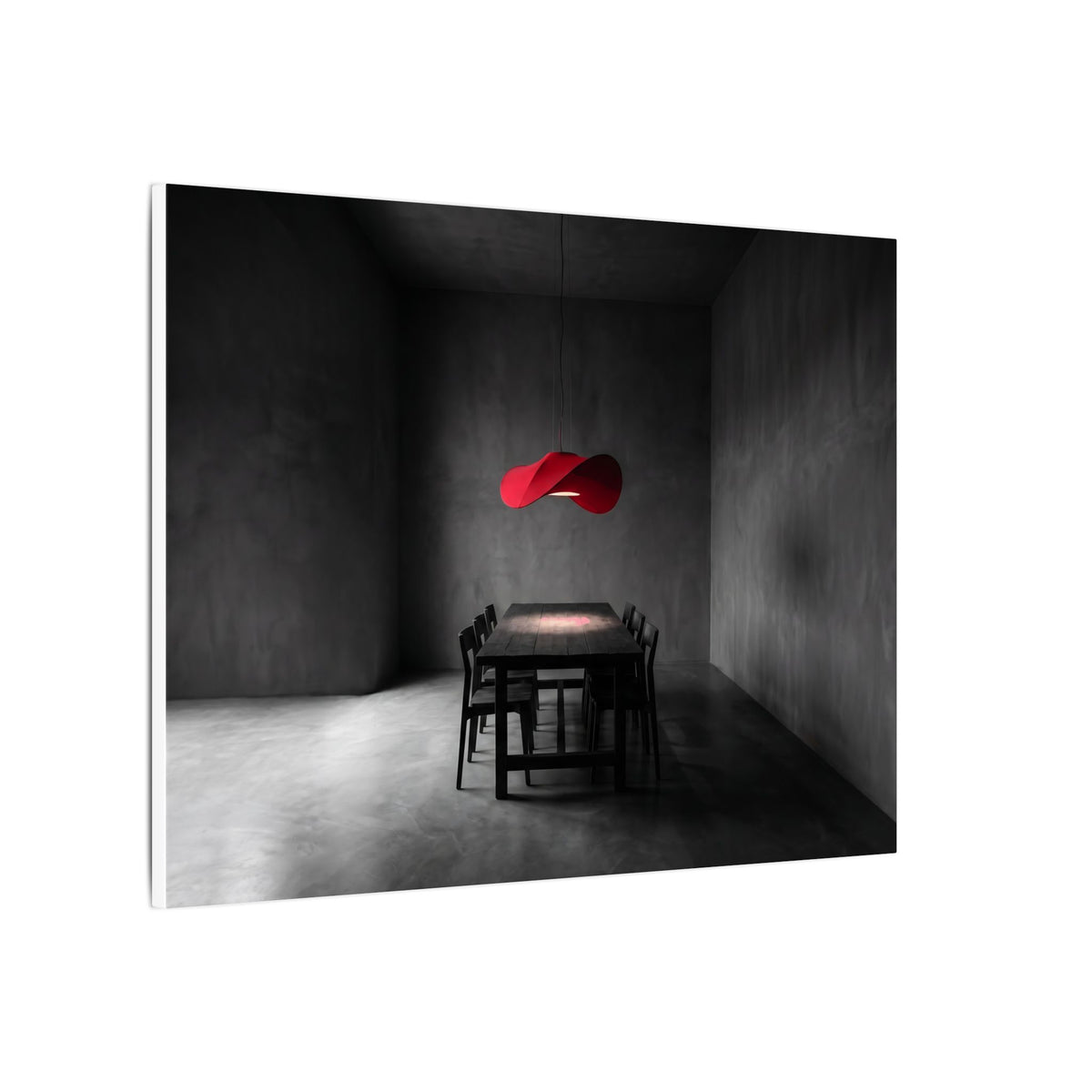 The Light Over the Table - Dining Room Wall Art | Canvas (Landscape)