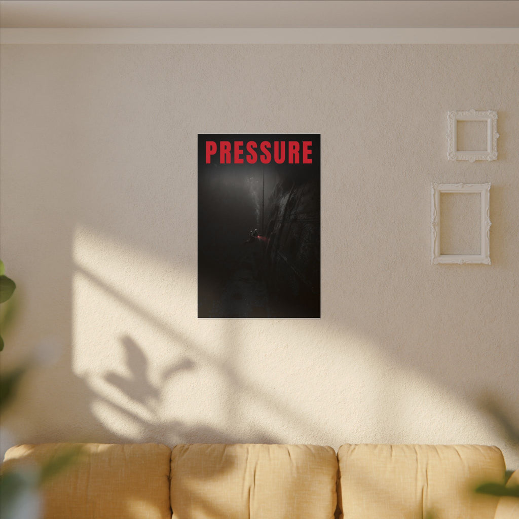 Control the Pressure - Gym Wall Art | Canvas