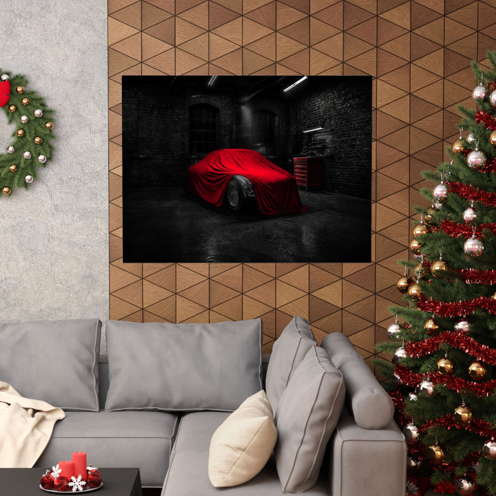 The Project - Car Cover Wall Art | Matte Poster (Landscape)