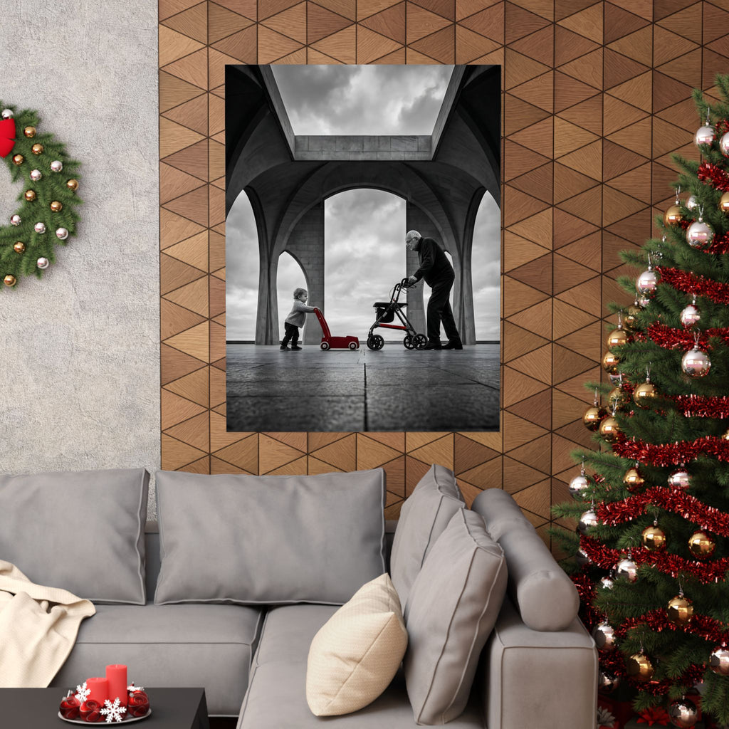 Between the Arches - Bedroom Wall Art | Matte Poster