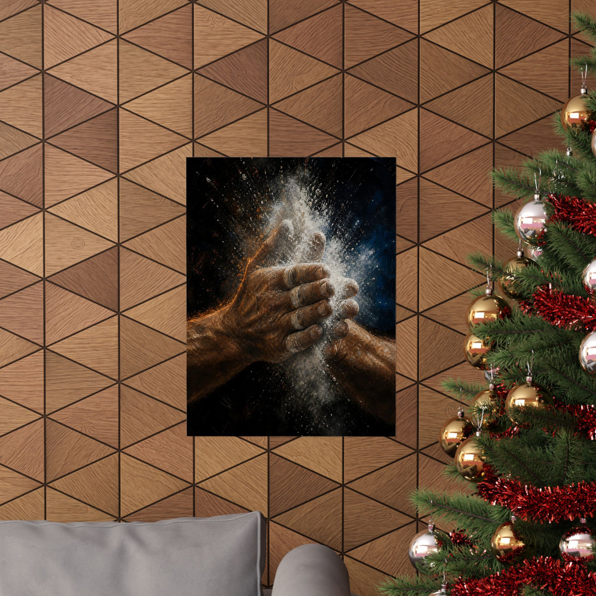 Chalk - Gym Wall Art | Matte Poster