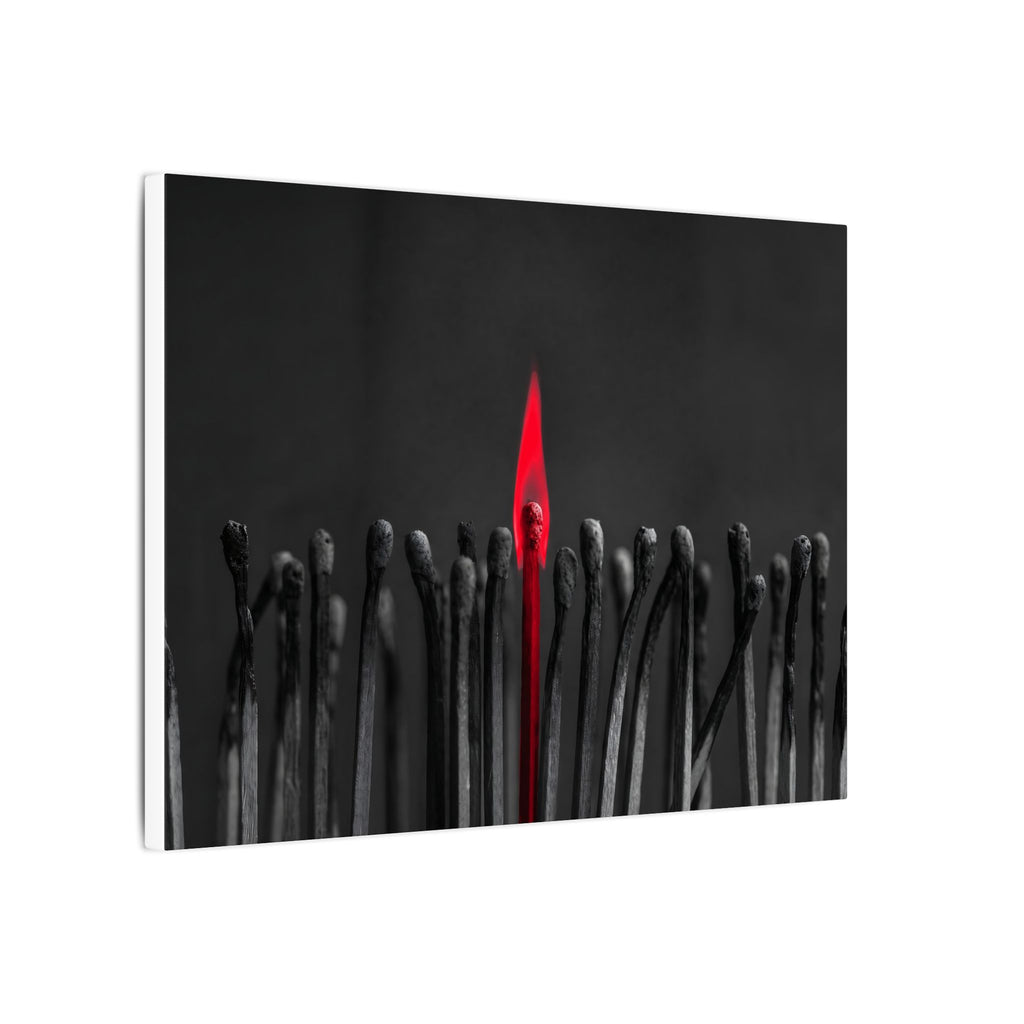 The One Still Burning - Office Wall Art For Men | Canvas (Landscape)