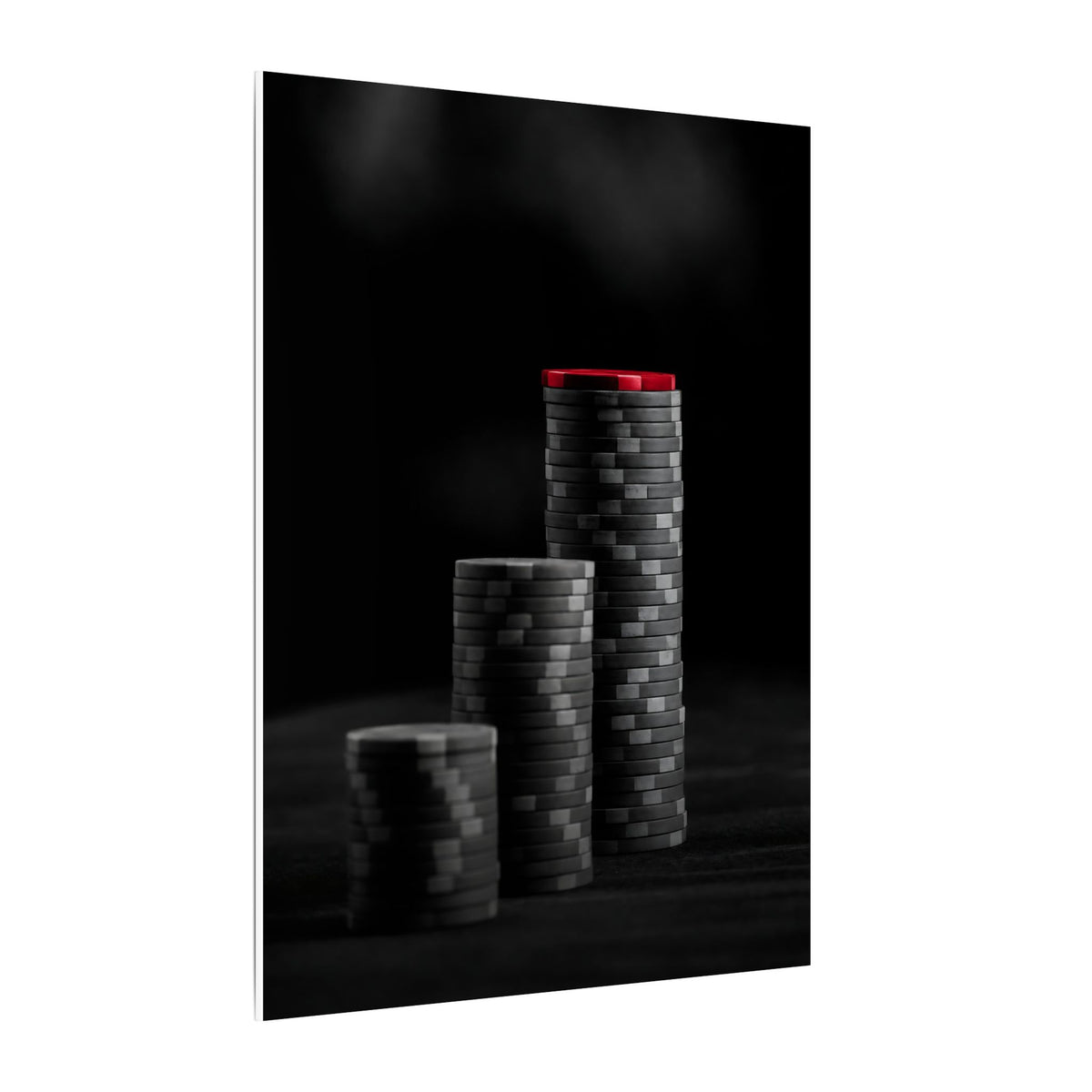 The Chip on Top - Business Office Wall Art | Canvas