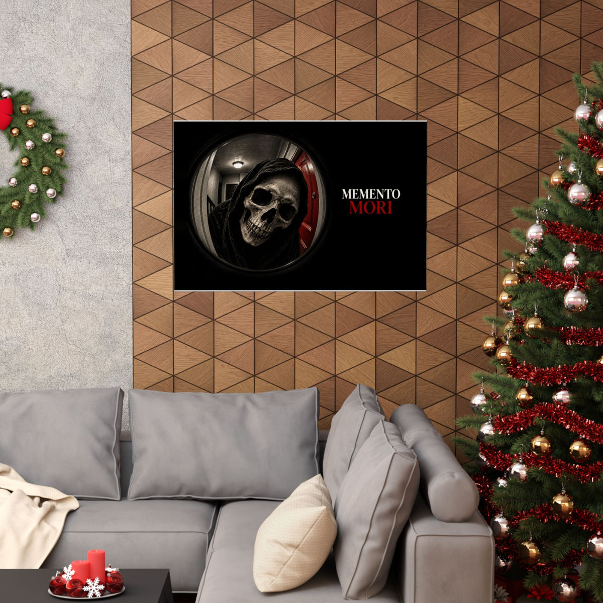 Memento Mori - Dark Wall Art | Matte Poster (Landscape)